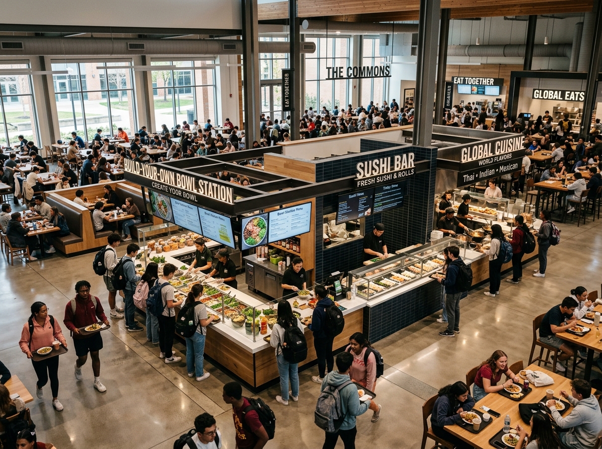 State University Dining: 15,000-Student Overhaul